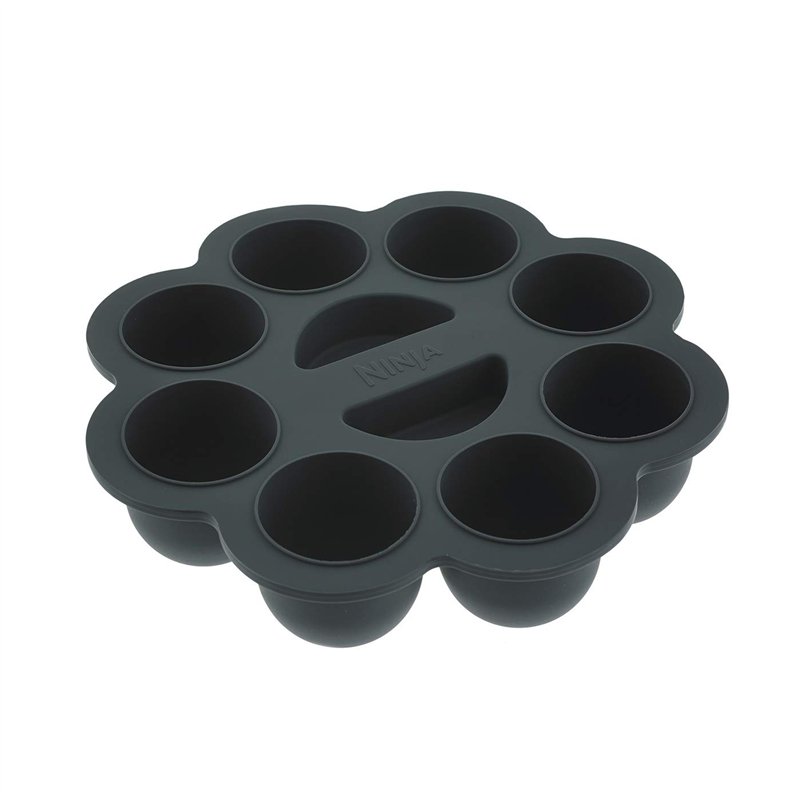 Mini-moule en silicone officiel Ninja [4184J300UK] Compatible avec Ninja Foodi OP100, OP300, OP500, AG301, AG551, Noir