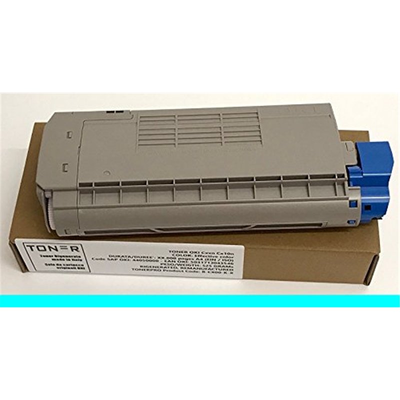 Toner OKI ES7470 ES7480 – Cyan – 11 500 pages – Code OKI 45396215 – EAN 5031713058410 – Reconditionné fabriqué en Italie
