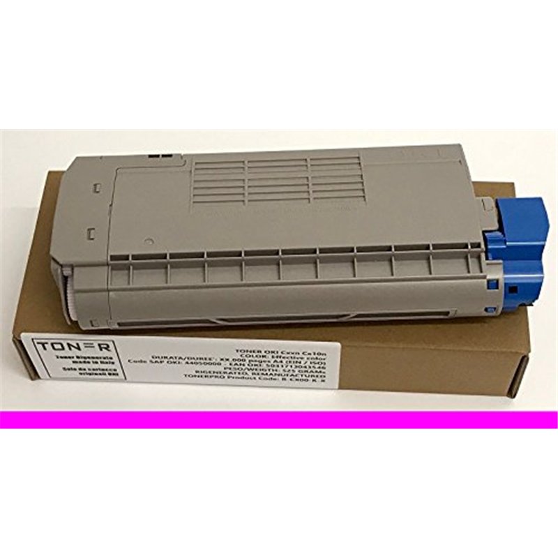 Toner OKI ES7411 ES3032a4 ES 7411 WT – Magenta – 10 000 pages – Cod OKI 44318618 – EAN 5031713047490 – Régénéré fabriqué en Ital