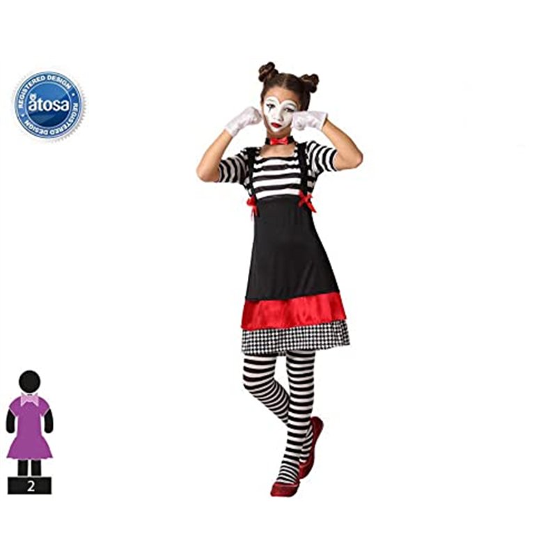 Image secondaire de Atosa déguisement mime 5 a 6 años