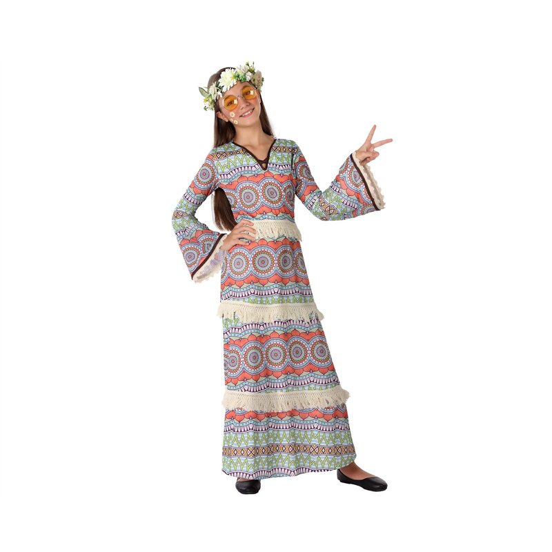 Atosa déguisement hippie 7 a 9 años