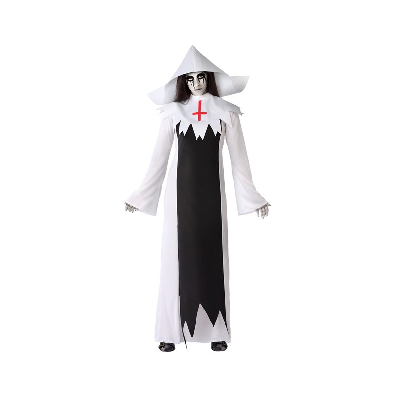 ATOSA déguisement religieuse zombie femme adulte XL