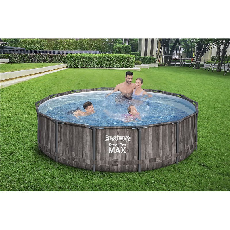 Image secondaire de Bestway Basen stelażowy Steel Pro Max 427cm 11w1 (5614Z)