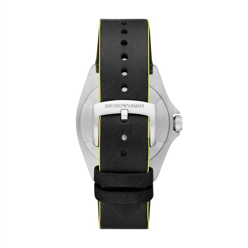 Image secondaire de Montre Emporio Armani à trois aiguilles en acier inoxydable pour homme, AR11330