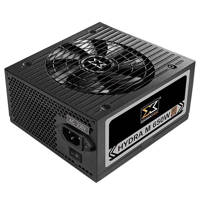 Image secondaire de Alimentation ATX XIGMATEK Hydra M 650W, Noir
