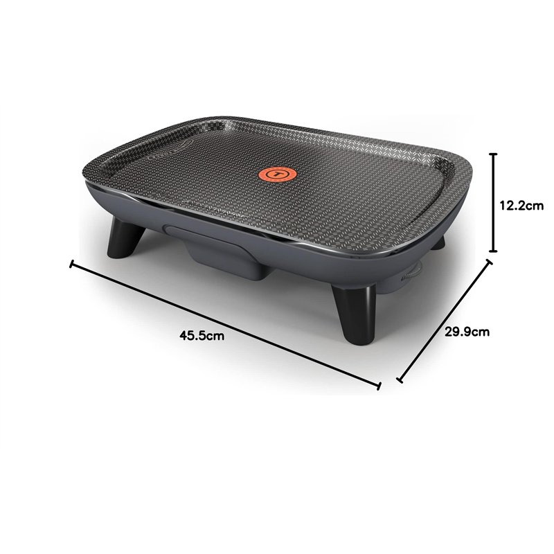 Image secondaire de Tefal Plancha Des Saveurs Plancha électrique, 2400 W, Revêtement antiadhésif Titanium Force, Technologie Thermo-Spot, Thermostat