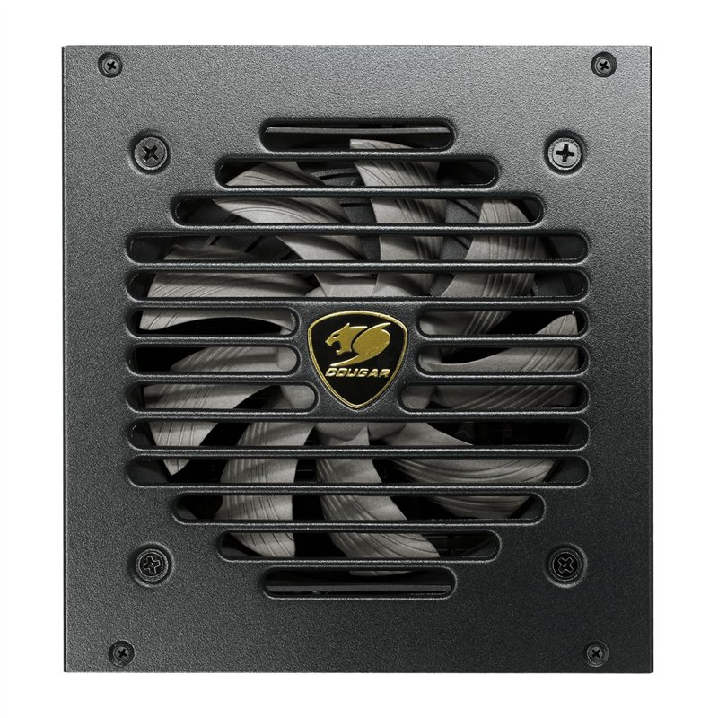 COUGAR Gaming | Alimentation PC Gaming | GEX650 80 Plus Gold 650 Watts -Ventilateur Silencieux - Efficace, Silencieux et Durable