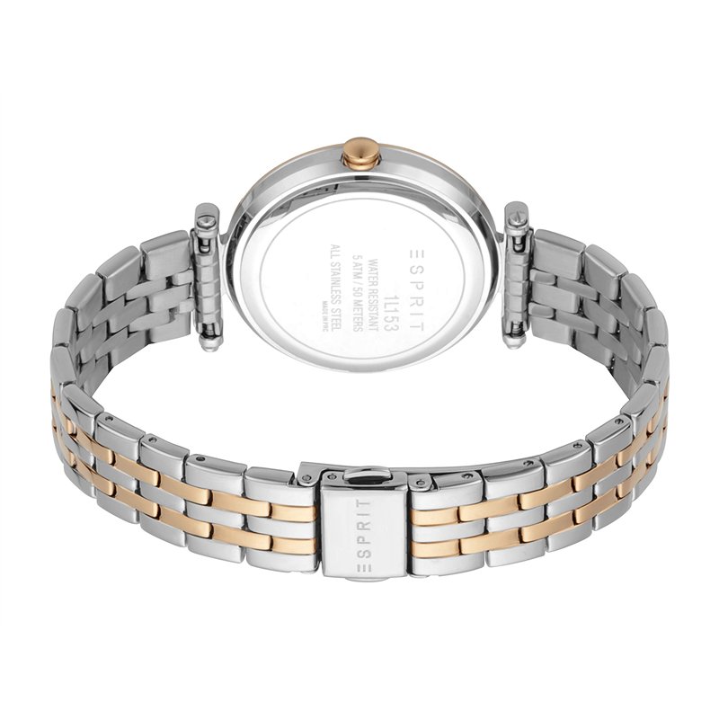 Image secondaire de ESPRIT Ruby ES1L153M2065 Bracelet en acier inoxydable pour femme 34 mm, Bracelet