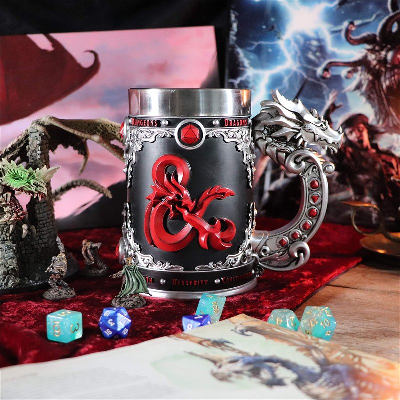 Image secondaire de Nemesis Now D20 D20 Don et Dragons Fantasy Role Play Chope Noir 15,5 cm
