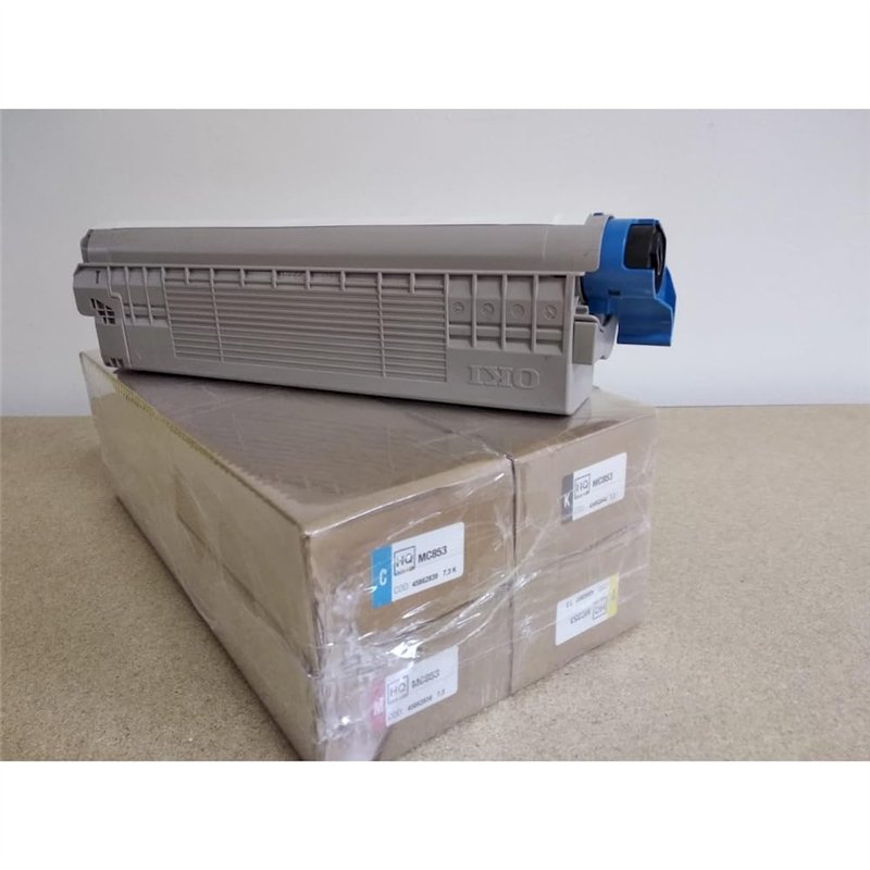 Toner OKI 44844508 pour C831 C841 C831dn C841dn C831n C841 831 841 n dn - kit 4 Couleurs - Durée de Vie 10 000 Pages - Régénéré