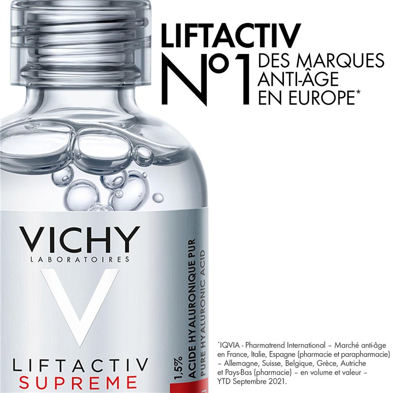 Image secondaire de Vichy, Liftactiv H.A., Sérum Anti-Rides Epidermic Filler, Comble & Repulpe, Enrichi en Acide Hyaluronique, Pour Peaux Sensibles,