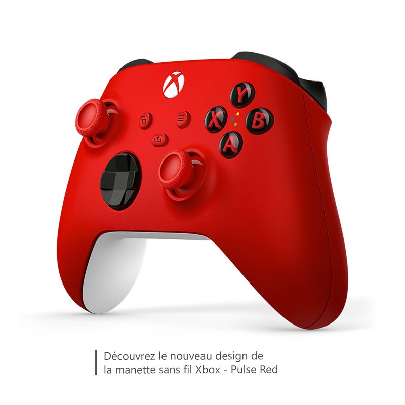 Image secondaire de Xbox Manette sans Fil - Pulse Red Pour Xbox Series X, Xbox Series S, Xbox One, Windows 10 & 11, Android et iOS