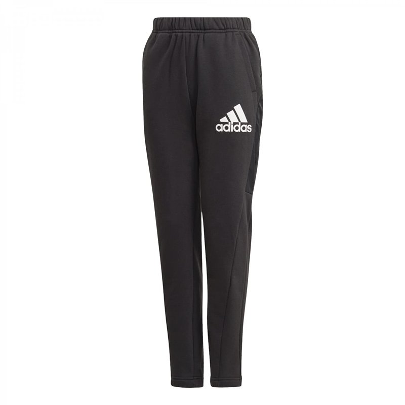 adidas B Bos FL Pantalon pour garçon 8 Ans Noir/Blanc
