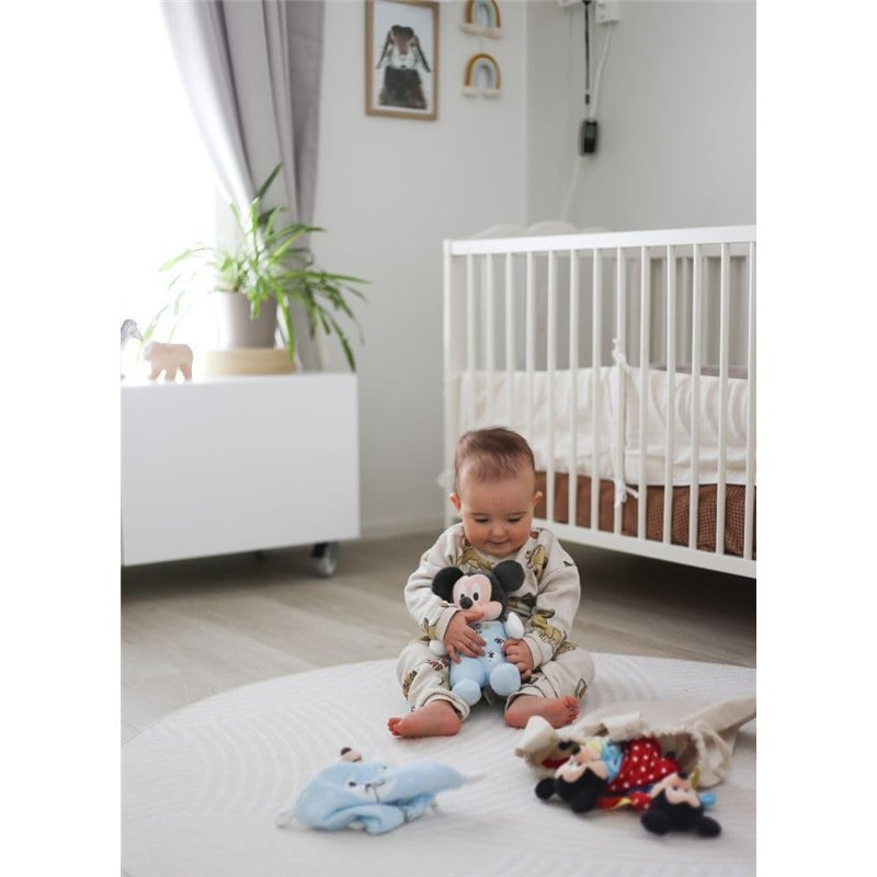 Image secondaire de NICOTOY 6315872503 Disney Mickey, Peluche, 25 cm, Pyjama étoilé lumineuxm +0m