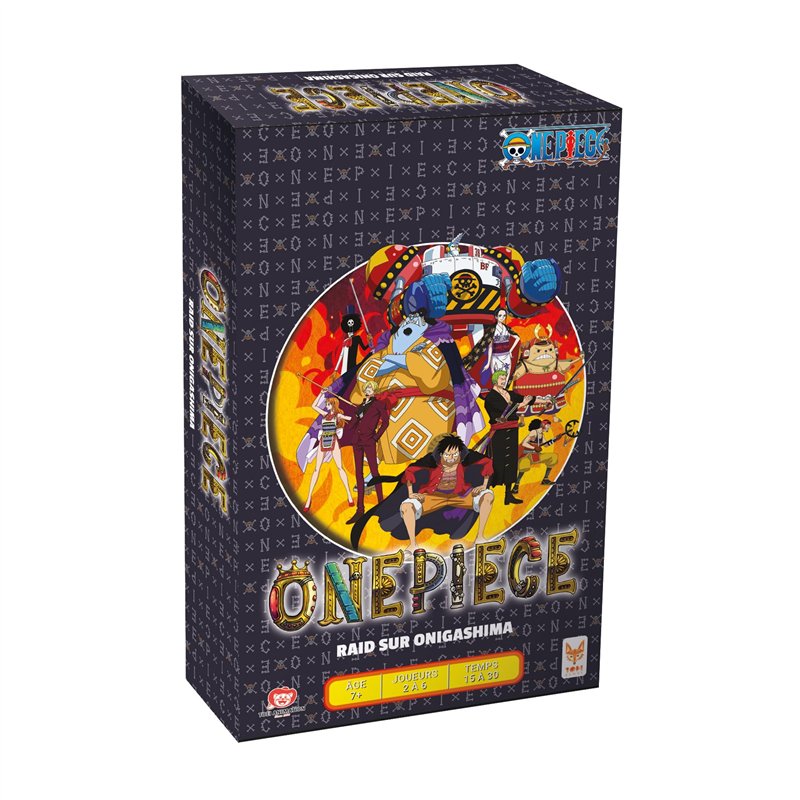 Topi Games | Jeu One Piece Raid sur Onigashima | Jeu de Société Stratégique | Affrontez Kaido et Big Mom ou Rejoignez l’Alliance