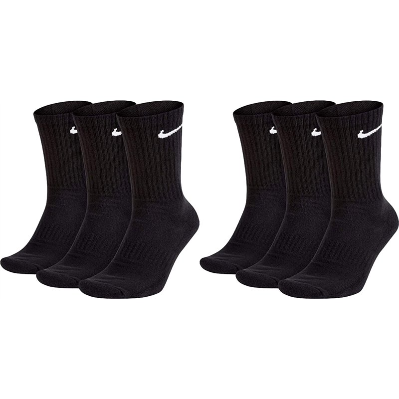 Nike U Nk V Cush Crew - 3p Value Socquettes Mixte (lot de 3)