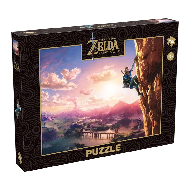 Winning Moves- Legend of, Zelda Puzzle, 5036905045506, Multicolore