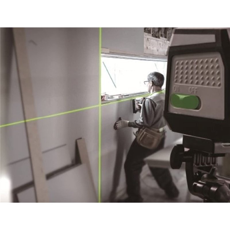 Niveau laser 360° vert auto ajustable et trépied