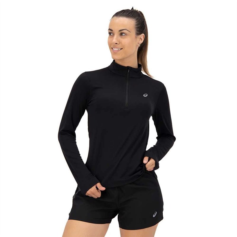 ASICS 2012C328-001_L longsleevy, Black, L Women's