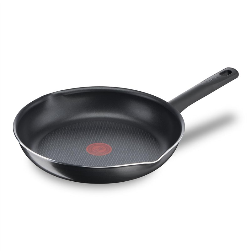 Image secondaire de Tefal Lot 3 poêles 20/24/28 cm, Non induction, Revêtement antiadhésif sûr, Sans PFOA, Forme profonde, Bec verseur, Fonction Ther