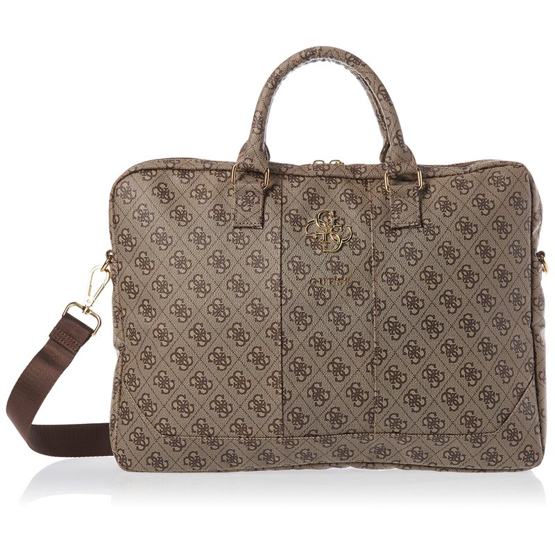Guess 4G Big Logo, Sac Femme, Marron