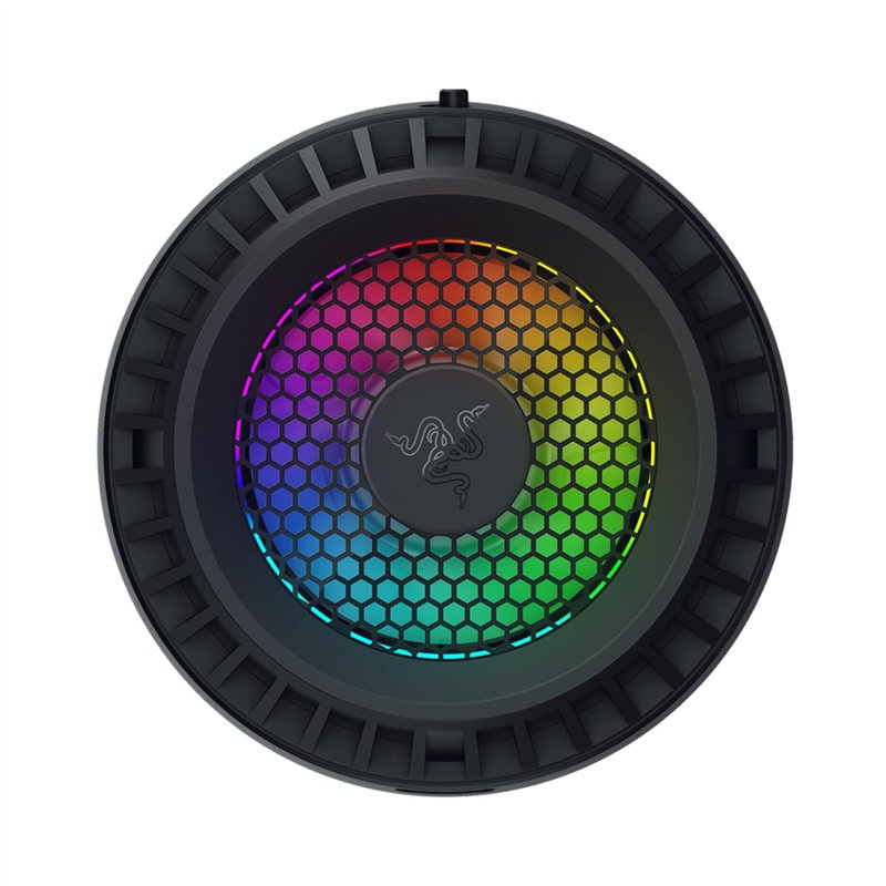 Razer Phone Cooler Chroma (Universal Clamp) Ventilateur de Refroidissement pour Smartphone avec Razer Chroma RGB (Technologie av