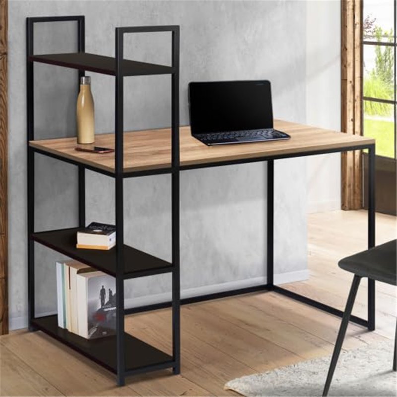 Image secondaire de IDMarket - Bureau bibliothèque Boston Design Industriel