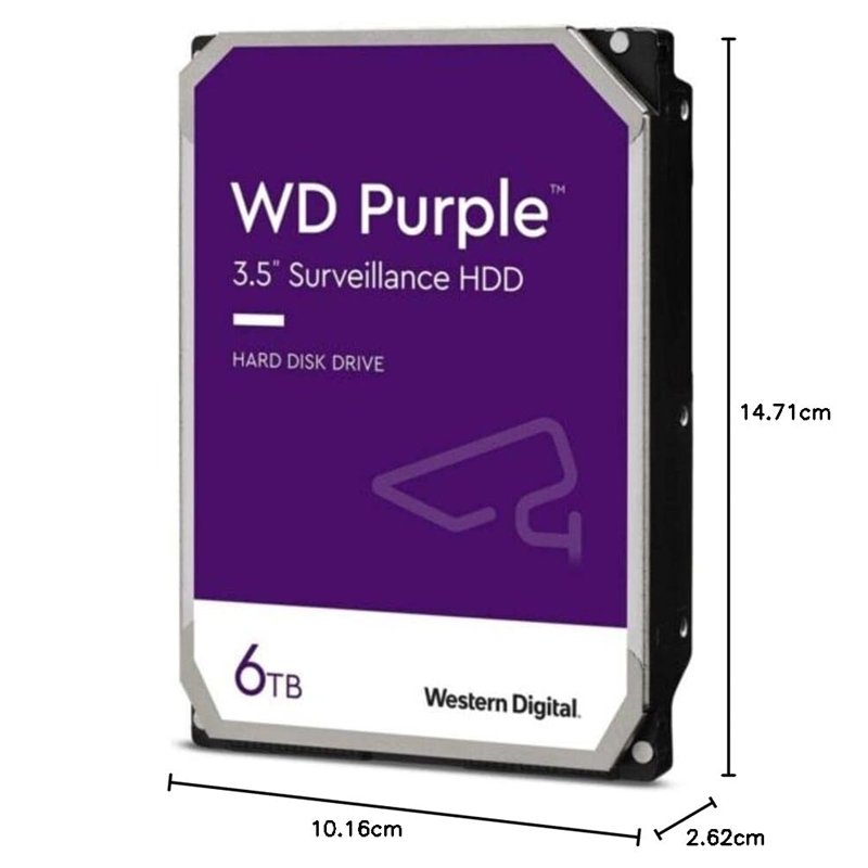 Image secondaire de Western Digital WD63PURZ Disco Duro Interno 3.5