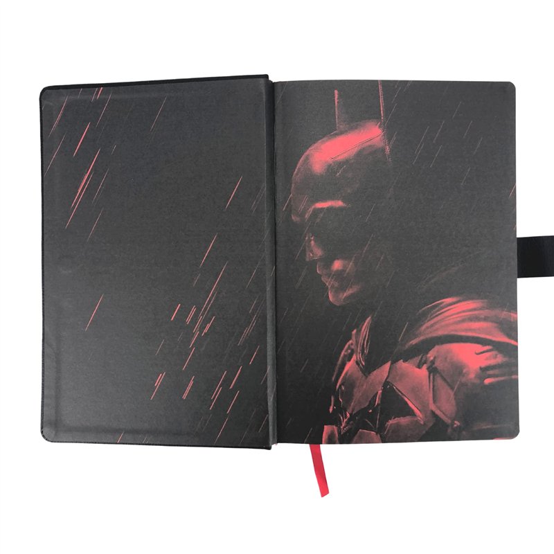 Image secondaire de Pyramid International The Batman SR73653 Carnet de notes en cuir Motif Batsymbol Format A5
