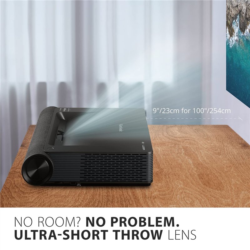 Image secondaire de ViewSonic X2000B-4K Vidéoprojecteur 4K Ultra Courte focale Smart Laser 2000 lumens Ansi, Haut-Parleurs Harman Kardon 2 x 25W Noi