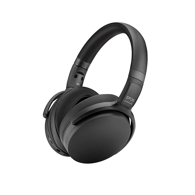 EPOS Adapt 361 - Casque sans Fil Avancé avec ANC, Certifié pour Microsoft Teams, Optimisé pour UC, Connectivité Multi-Dispositif