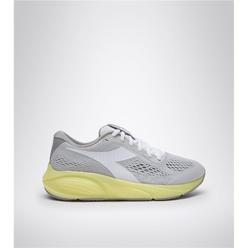 Image secondaire de Diadora Chaussures de course Freccia W pour femme Argenté/blanc, noir/argenté, 39 EU