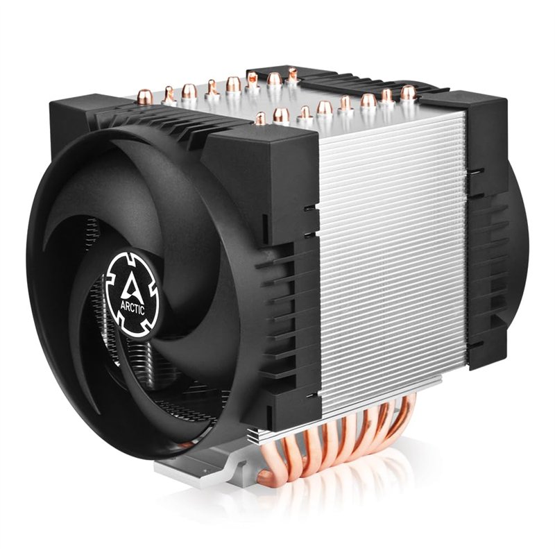ARCTIC Freezer 4U-M - Refroidisseur CPU Serveur pour AMD et Intel, 4U & Up, 2 Ventilateurs 120 mm, 400-2300 rpm, Connecteur PWM