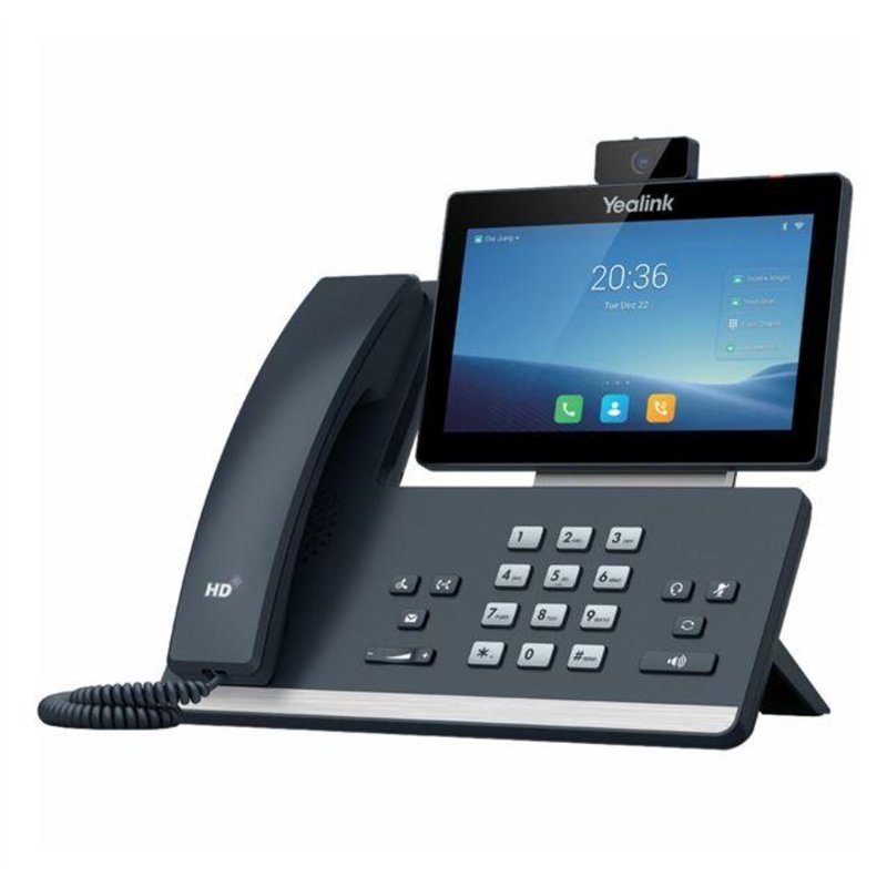 Yealink Téléphone IP SIP-T58W avec Appareil Photo - Écran Tactile réglable 7