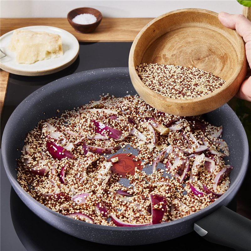 Image secondaire de Tefal Ingenio Poêle 26 cm, Induction, Revêtement antiadhésif, Empilable, Compatible lave-vaisselle, Fabriqué en France, Natural