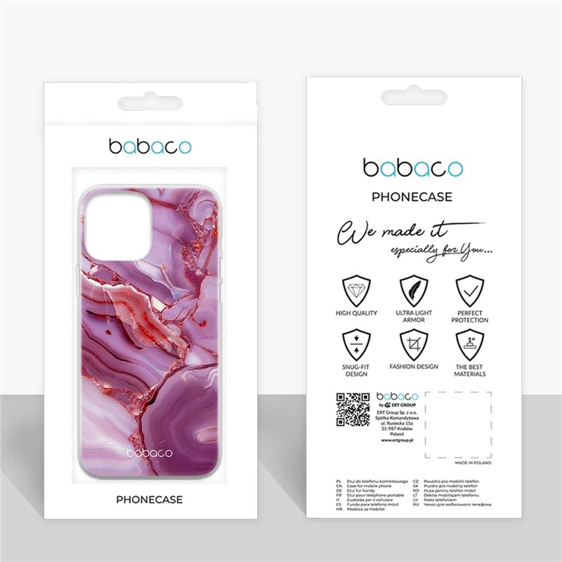 Image secondaire de Babaco ERT Group Coque de téléphone Portable pour Apple Iphone 13 Pro Max Original et sous Licence Officielle Motif Abstract 002