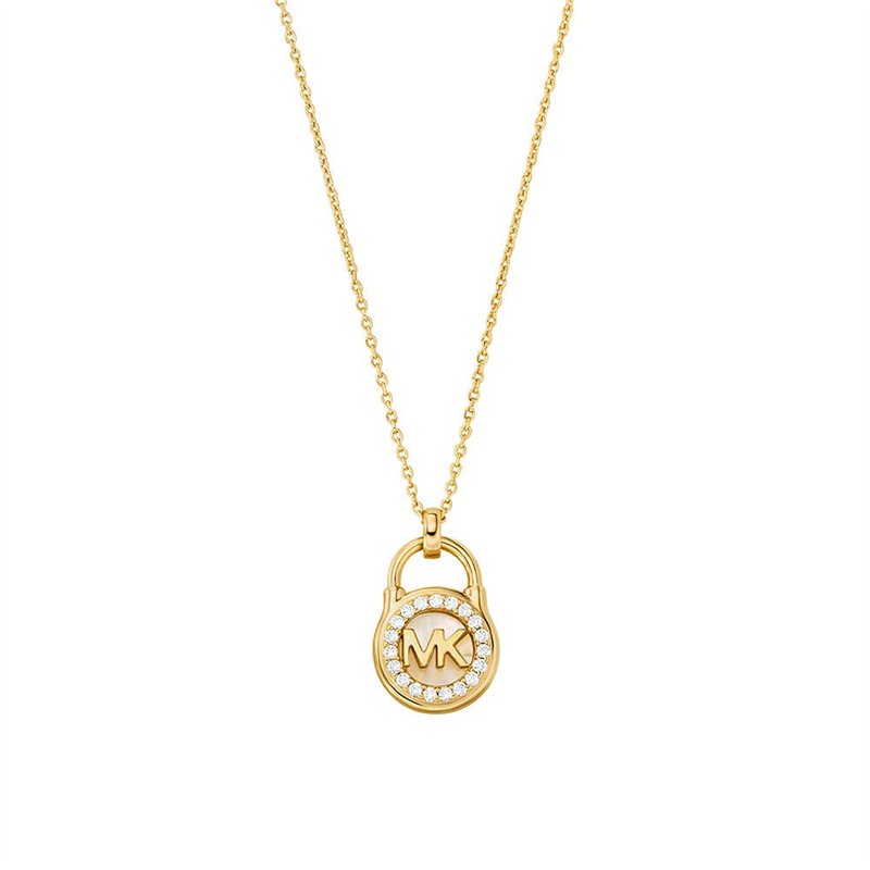 Michael Kors Collier en Argent Sterling doré pour Femme, MKC1562AH710