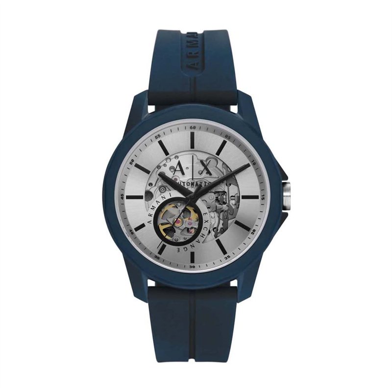 Armani Exchange - Montre Automatique pour Homme - Nylon Bleu, Ax1727