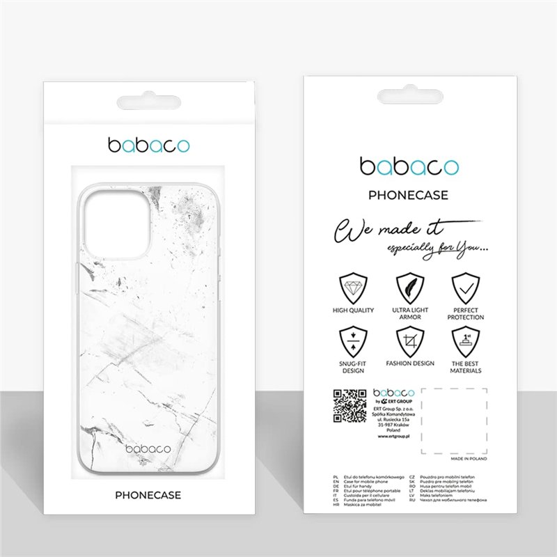 Image secondaire de Babaco ERT Group Coque de téléphone Portable pour Apple Iphone 13 Mini Original et sous Licence Officielle Motif Abstract 007 Pa