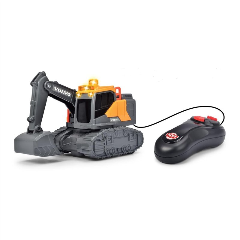 Image secondaire de Dickie - Pelleteuse Volvo Filo 14cm - Véhicule Chantier Filoguidé - Jouet pour Enfant - Dès 3 Ans - 203722013