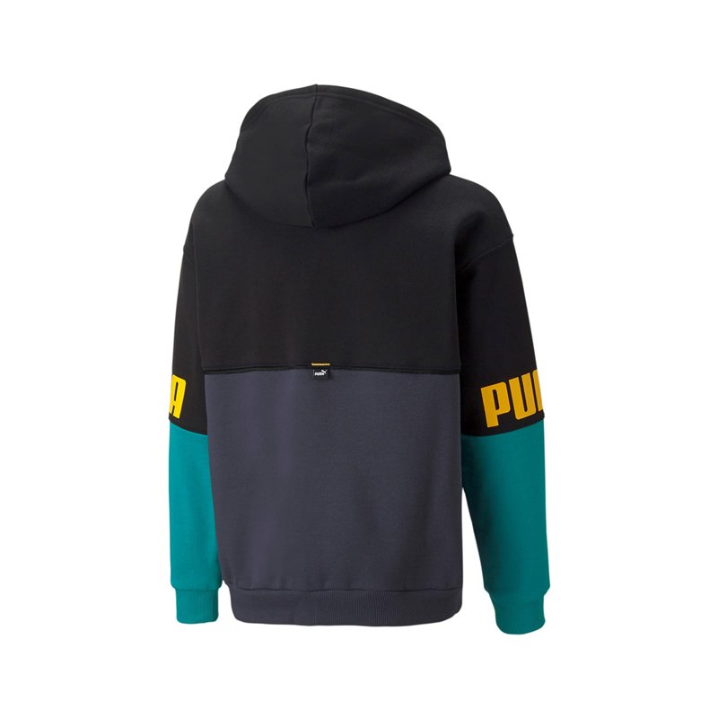 Image secondaire de Felpa Bambino Puma Power Colorblock Hoodie 670098.43