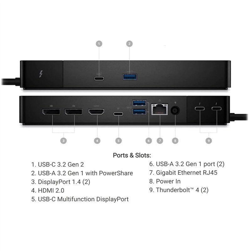 Image secondaire de DELL WD22TB4 - Dockingstation