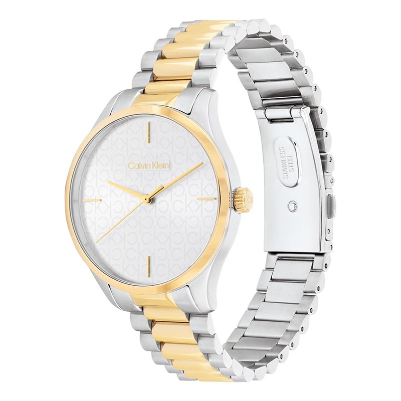 Image secondaire de Calvin Klein Montre Analogique à Quartz Unisex avec Bracelet en Acier Inoxydable à Deux Coloris - 25200167