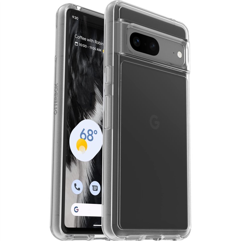 Otterbox Symmetry Clear Coque pour Google Pixel 7, Antichoc, Anti-Chute, Protection Fine, supporte 3 x Plus de Chutes Que la Nor