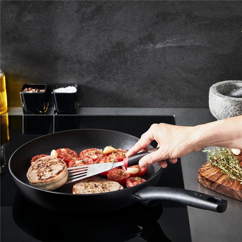 Image secondaire de Tefal G28806 Hard Titanium On Poêle à frire 28 cm - Aluminium - Revêtement antiadhésif sans danger - Indicateur de température -