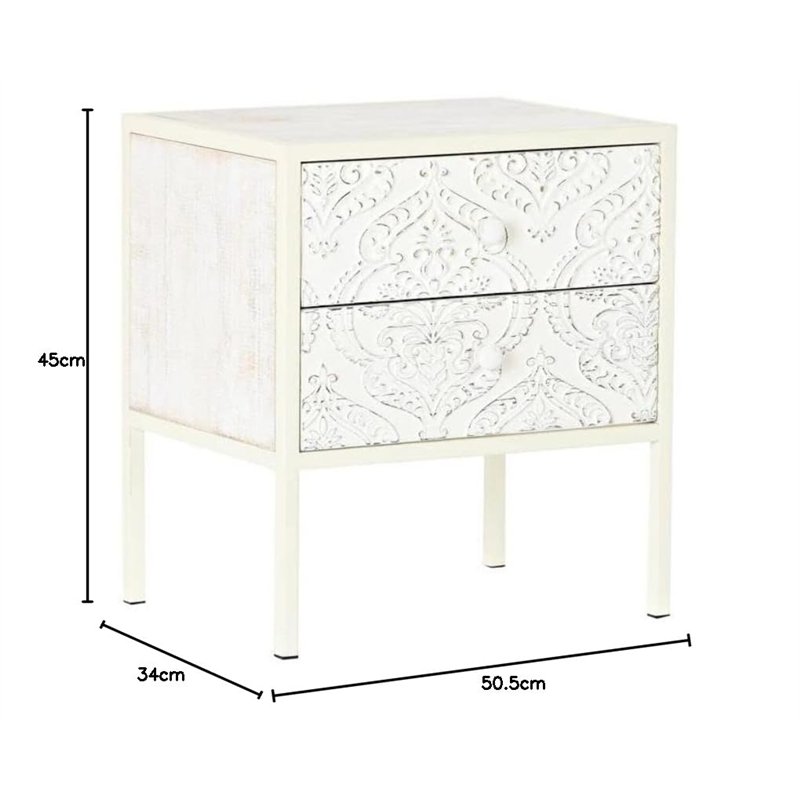 Image secondaire de DKD Home Decor Table de Chevet Standard