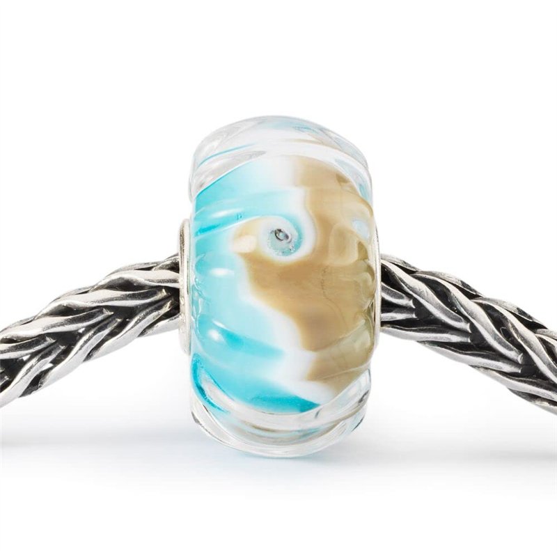 Image secondaire de Trollbeads Marée écrasante, Breloques pour Bijoux, small, verre murano