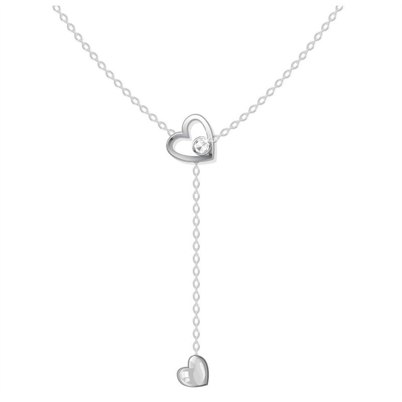 Image secondaire de Tommy Hilfiger Jewelry Collier pour Femme en Acier Inoxydable avec un Pendentif en Forme de Cœur - 2780671