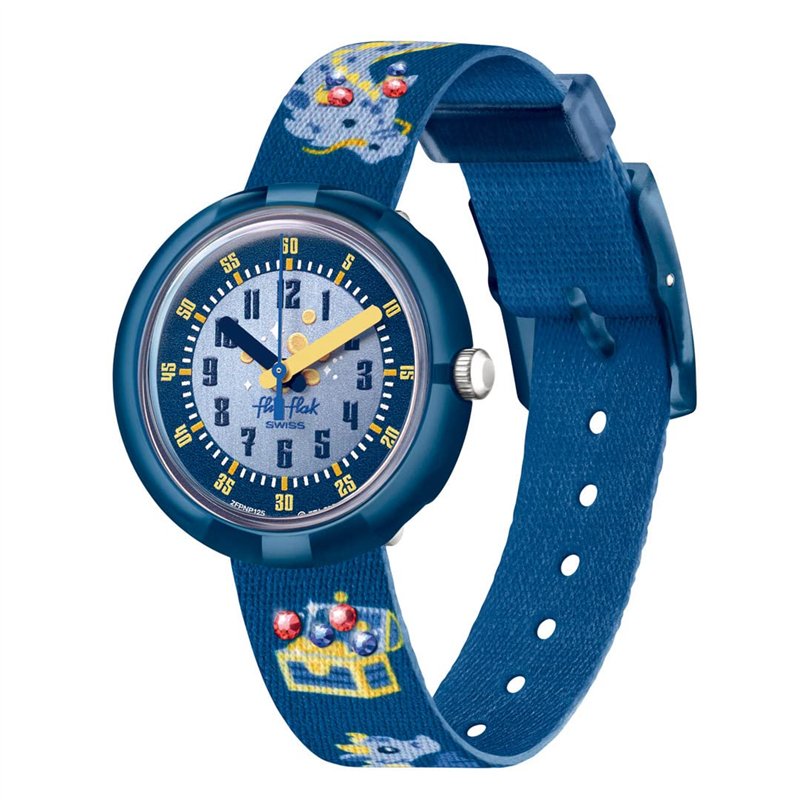 Flik Flak Garçon Analogique-Numérique Quartz Montre avec Bracelet en 0