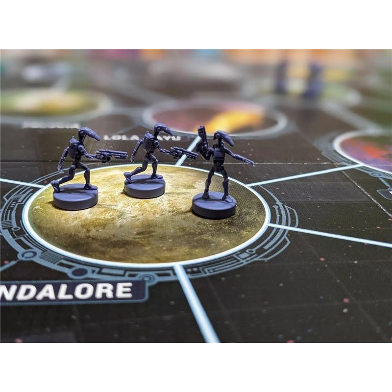 Image secondaire de Asmodee - STAR WARS : Clone Wars - Pandemic System - Jeu de Société dès 14 Ans - Jeu de Plateau et Stratégie Coopératif - Jouer